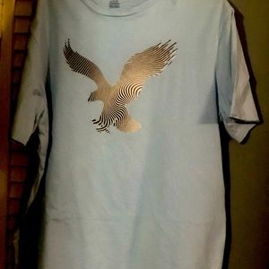 Men’s American Eagle Carolina Blue T-Shirt XL.
